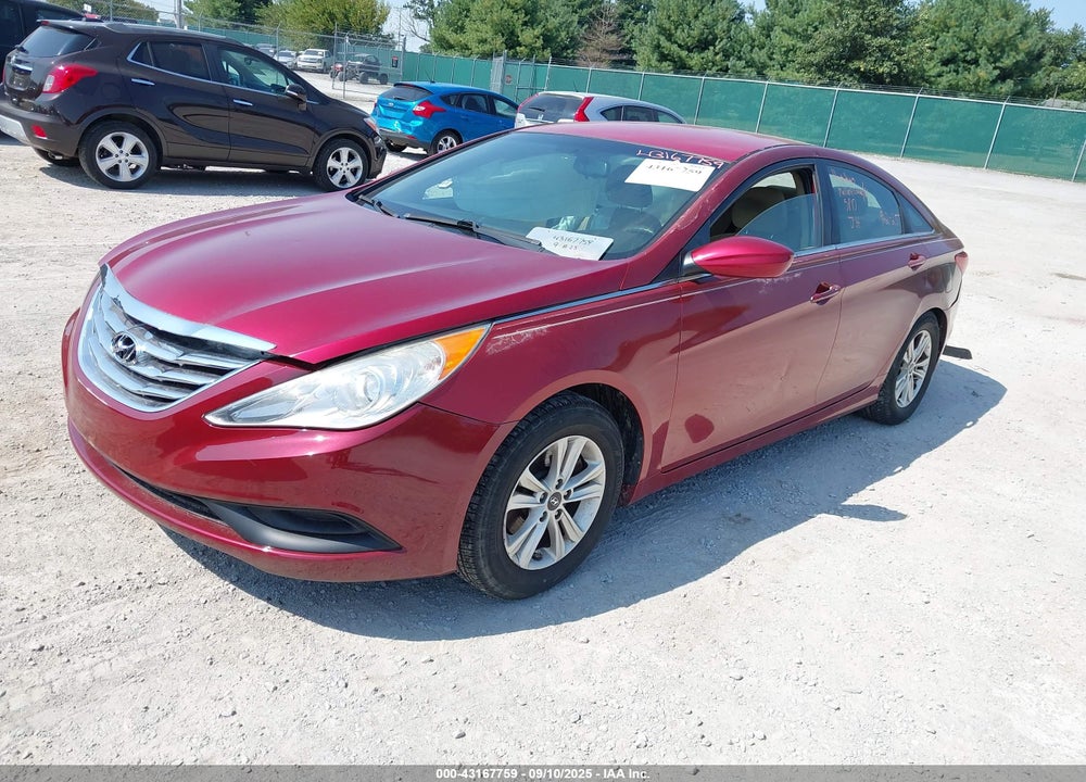 2012 HYUNDAI SONATA GLS PZEV VIN: 5NPEB4AC1CH386452