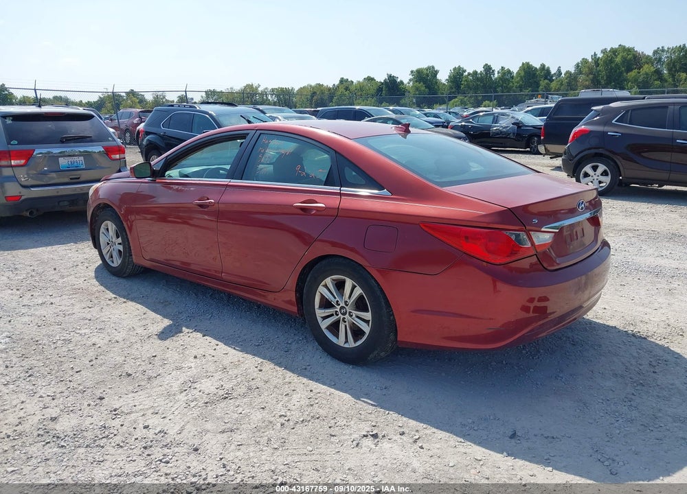2012 HYUNDAI SONATA GLS PZEV VIN: 5NPEB4AC1CH386452
