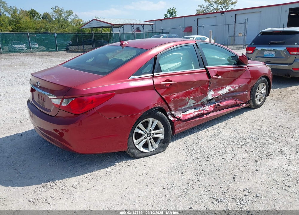 2012 HYUNDAI SONATA GLS PZEV VIN: 5NPEB4AC1CH386452