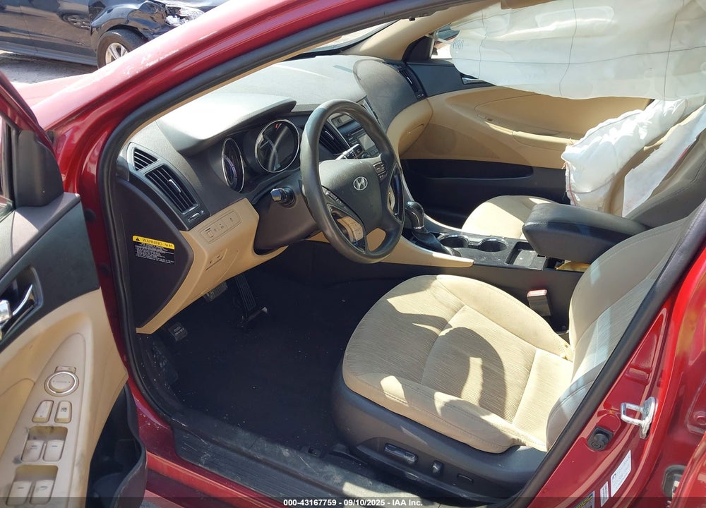 2012 HYUNDAI SONATA GLS PZEV VIN: 5NPEB4AC1CH386452