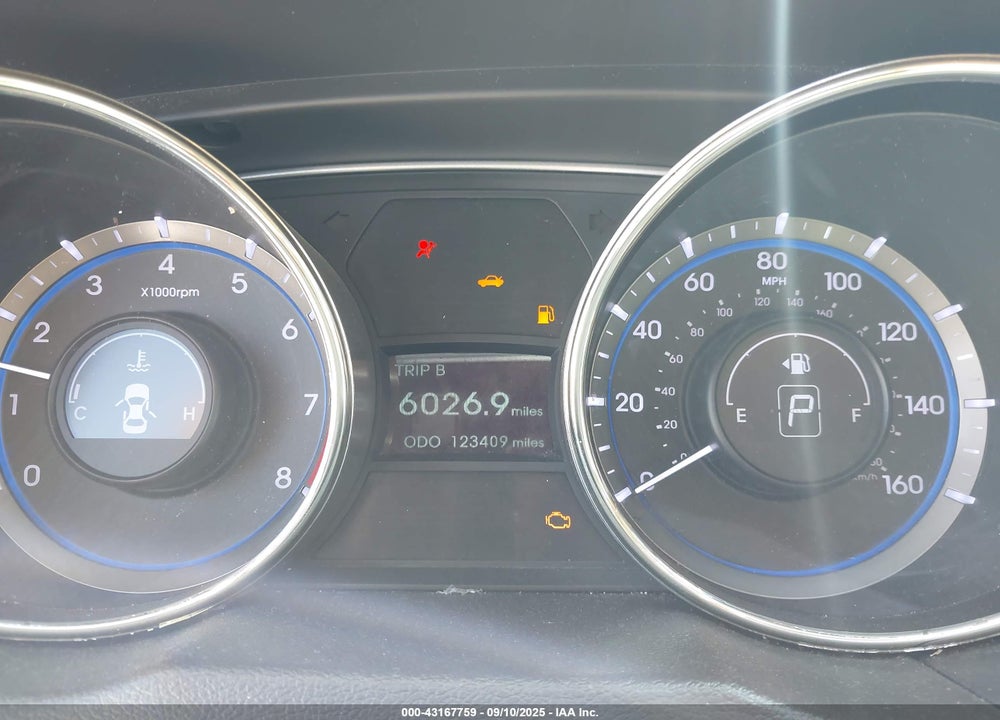 2012 HYUNDAI SONATA GLS PZEV VIN: 5NPEB4AC1CH386452