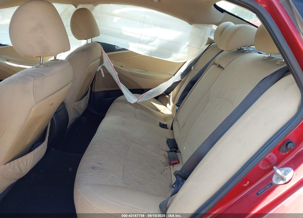 2012 HYUNDAI SONATA GLS PZEV VIN: 5NPEB4AC1CH386452