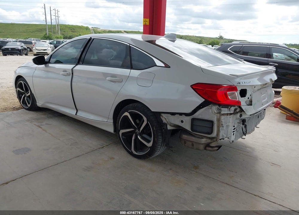 2019 HONDA ACCORD VIN: 1HGCV1F37KA175978