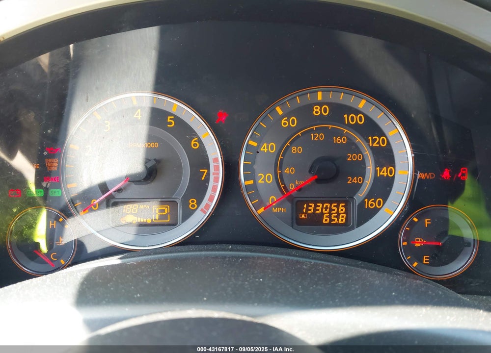 2006 INFINITI FX35 VIN: JNRAS08W06X210864