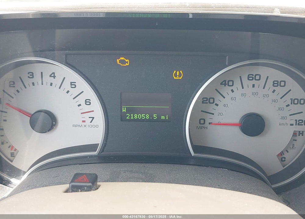 2007 FORD EXPLORER EDDIE BAUER VIN: 1FMEU64807UB07254
