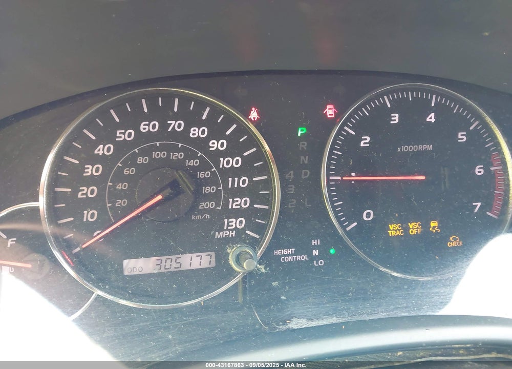 2007 LEXUS GX 470 VIN: JTJBT20X270137456