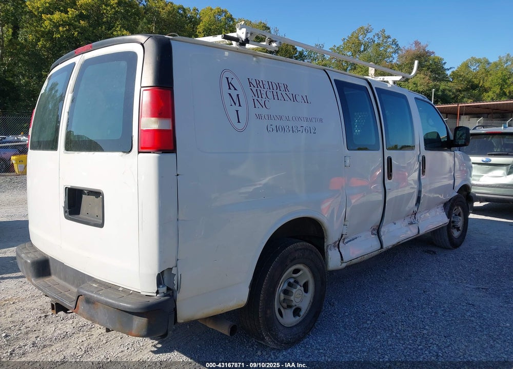 2008 CHEVROLET EXPRESS 2500 VIN: 1GCGG25C081178053