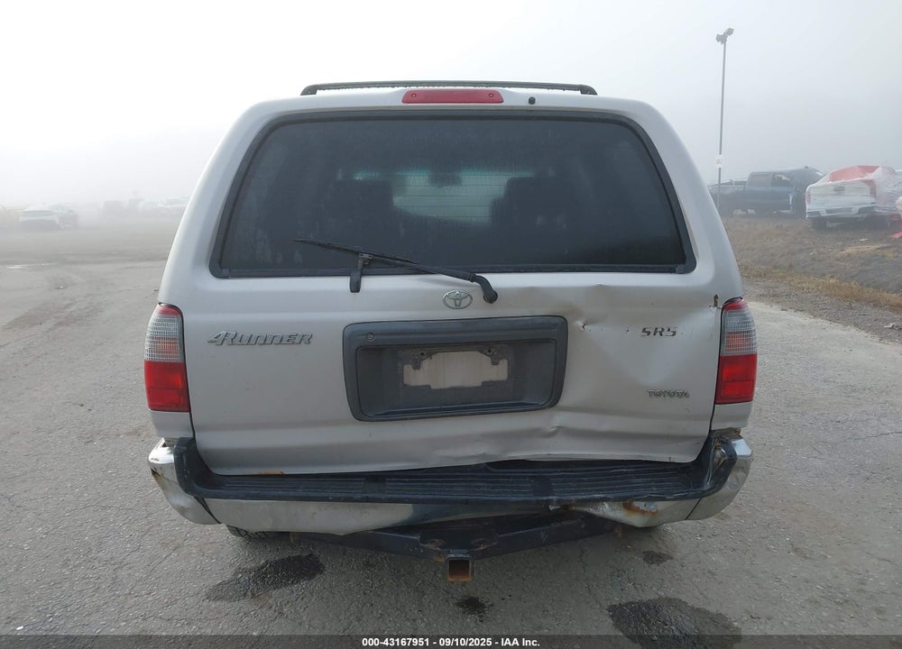 2000 TOYOTA 4RUNNER SR5 V6 VIN: JT3GN86R8Y0169283