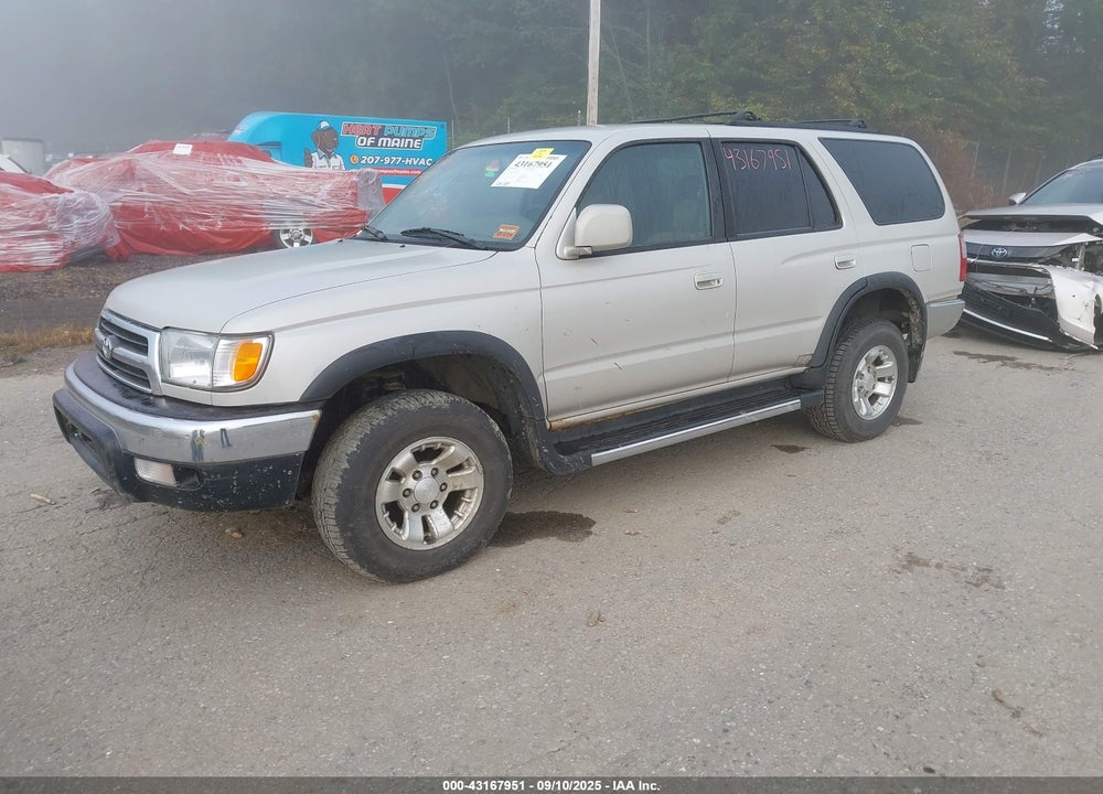2000 TOYOTA 4RUNNER SR5 V6 VIN: JT3GN86R8Y0169283
