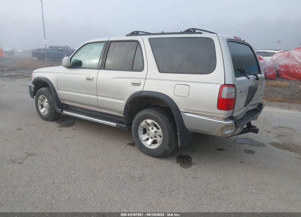 2000 TOYOTA 4RUNNER SR5 V6 VIN: JT3GN86R8Y0169283