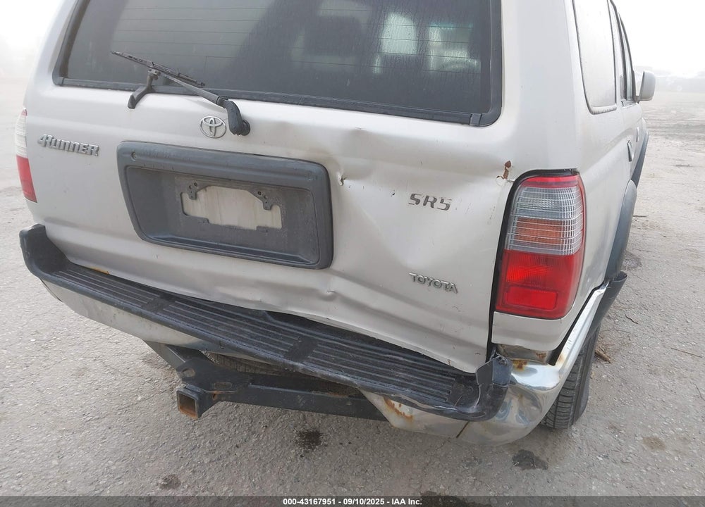 2000 TOYOTA 4RUNNER SR5 V6 VIN: JT3GN86R8Y0169283