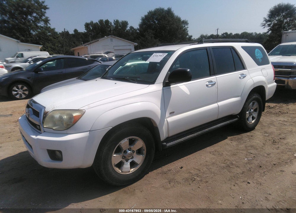 2007 TOYOTA 4RUNNER SR5 V8 VIN: JTEZT14R770027876