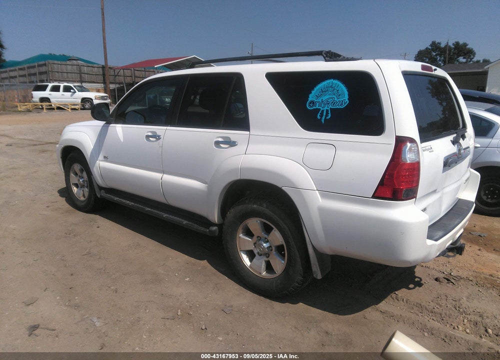 2007 TOYOTA 4RUNNER SR5 V8 VIN: JTEZT14R770027876