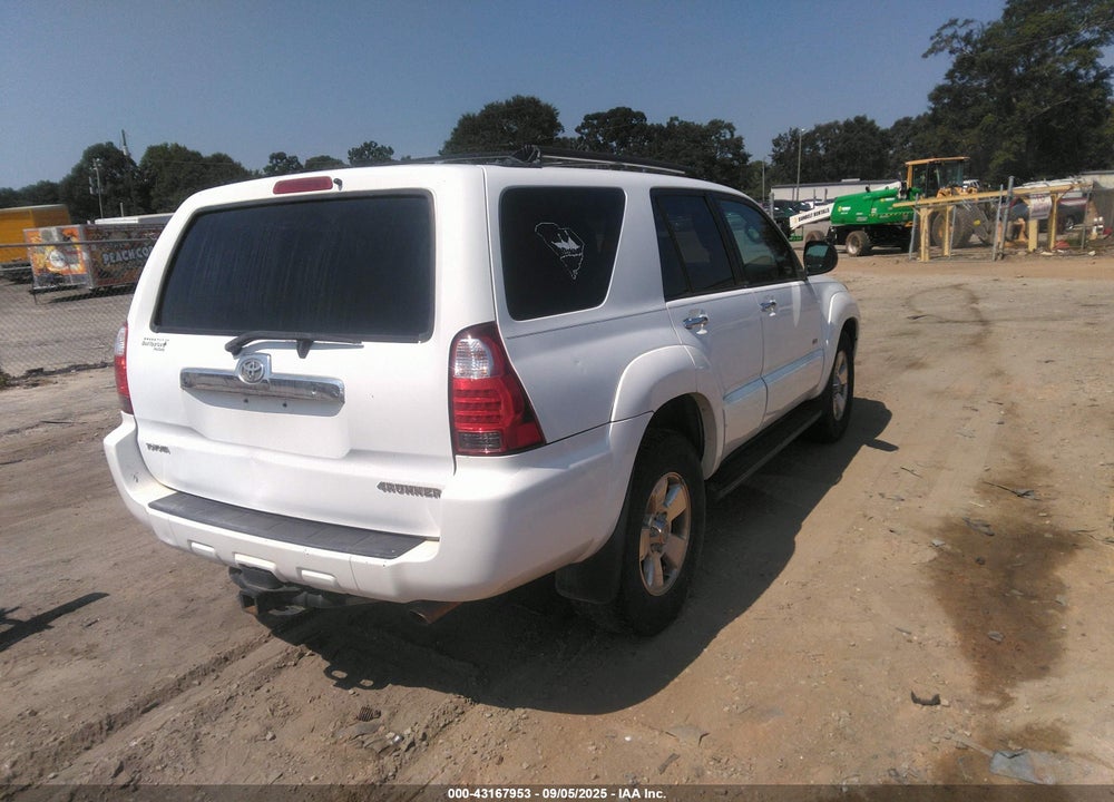 2007 TOYOTA 4RUNNER SR5 V8 VIN: JTEZT14R770027876