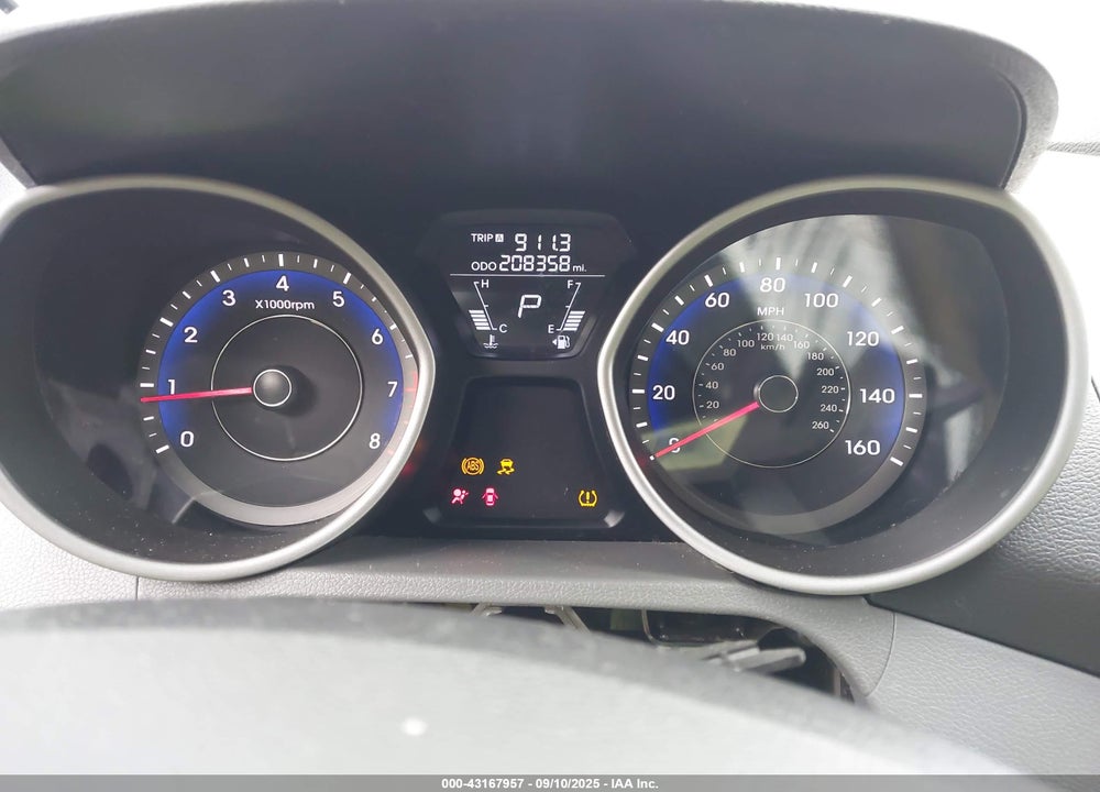 2013 HYUNDAI ELANTRA GLS VIN: KMHDH4AE2DU559863
