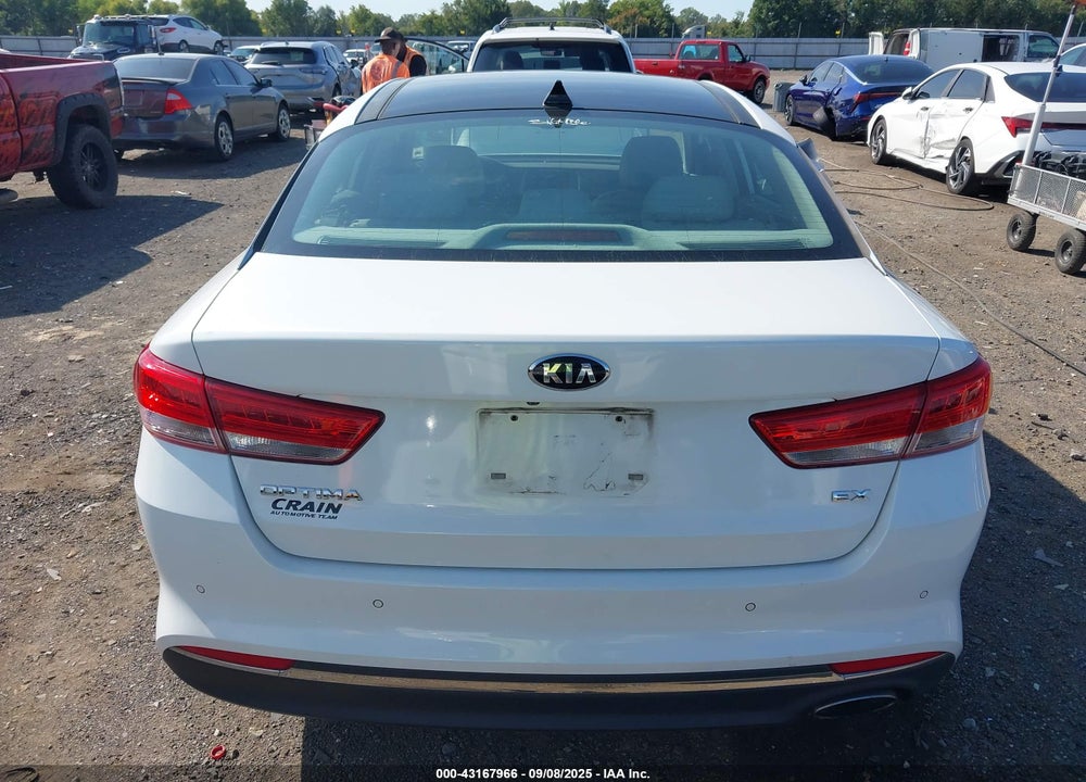 2016 KIA OPTIMA VIN: 5XXGU4L32GG056353