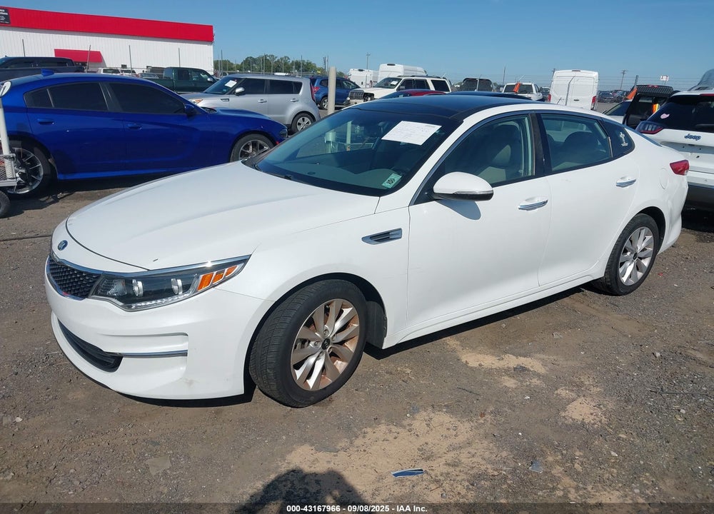 2016 KIA OPTIMA VIN: 5XXGU4L32GG056353