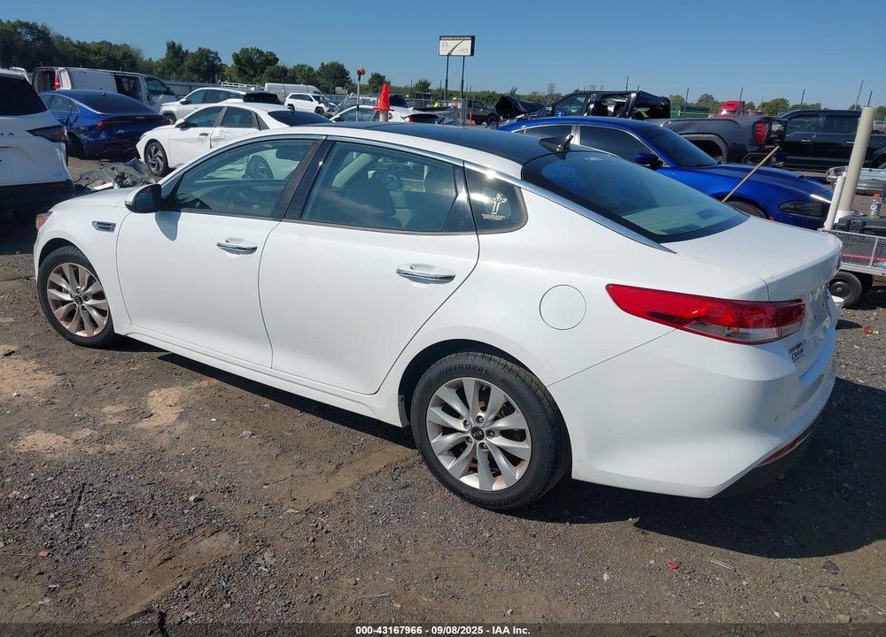 2016 KIA OPTIMA VIN: 5XXGU4L32GG056353