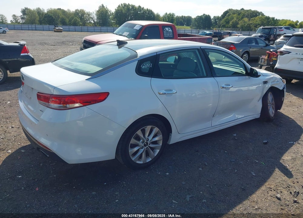 2016 KIA OPTIMA VIN: 5XXGU4L32GG056353