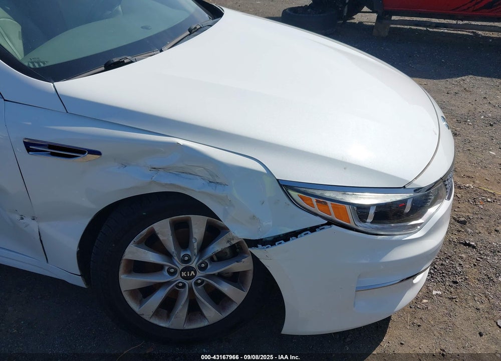 2016 KIA OPTIMA VIN: 5XXGU4L32GG056353