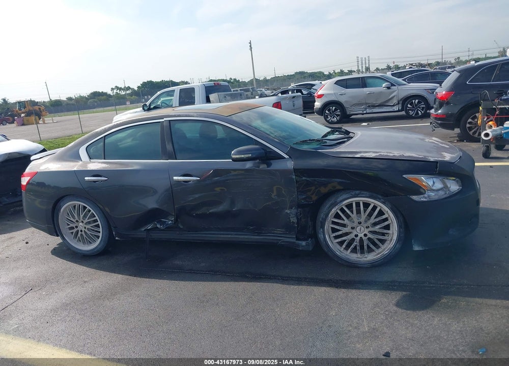 2009 NISSAN MAXIMA VIN: 1N4AA51E39C834144