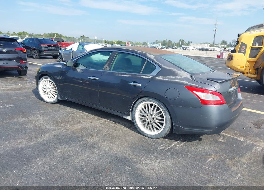 2009 NISSAN MAXIMA VIN: 1N4AA51E39C834144