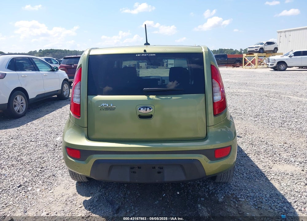 2013 KIA SOUL VIN: KNDJT2A5XD7581084