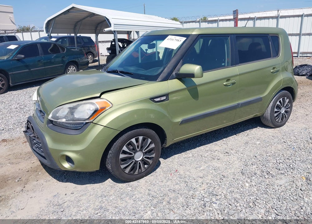 2013 KIA SOUL VIN: KNDJT2A5XD7581084