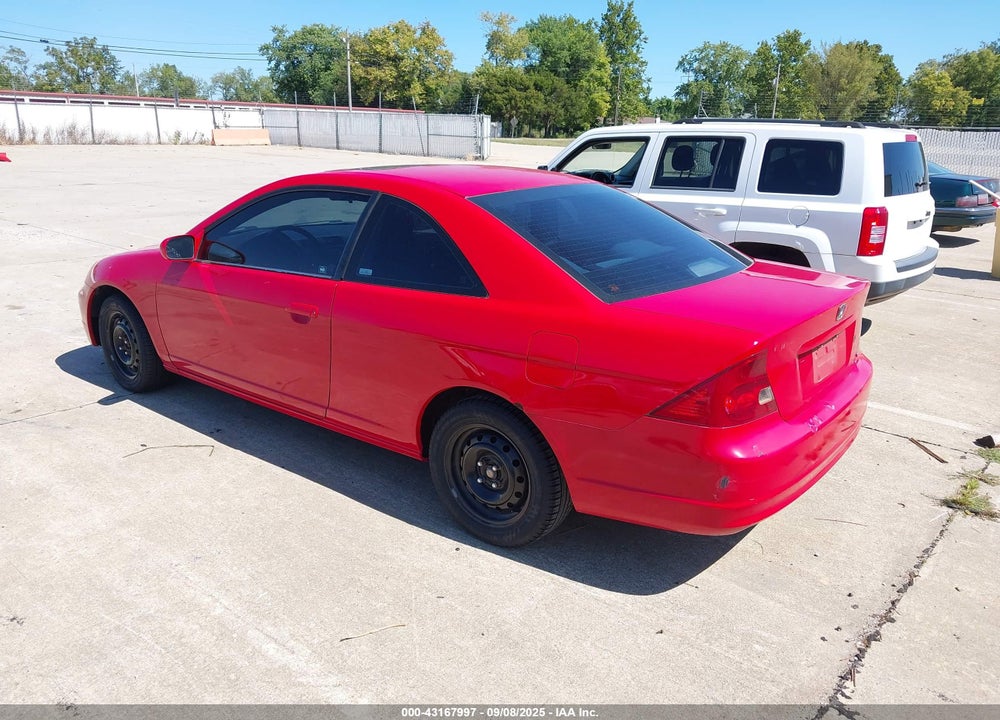 2001 HONDA CIVIC EX VIN: 1HGEM21931L014592