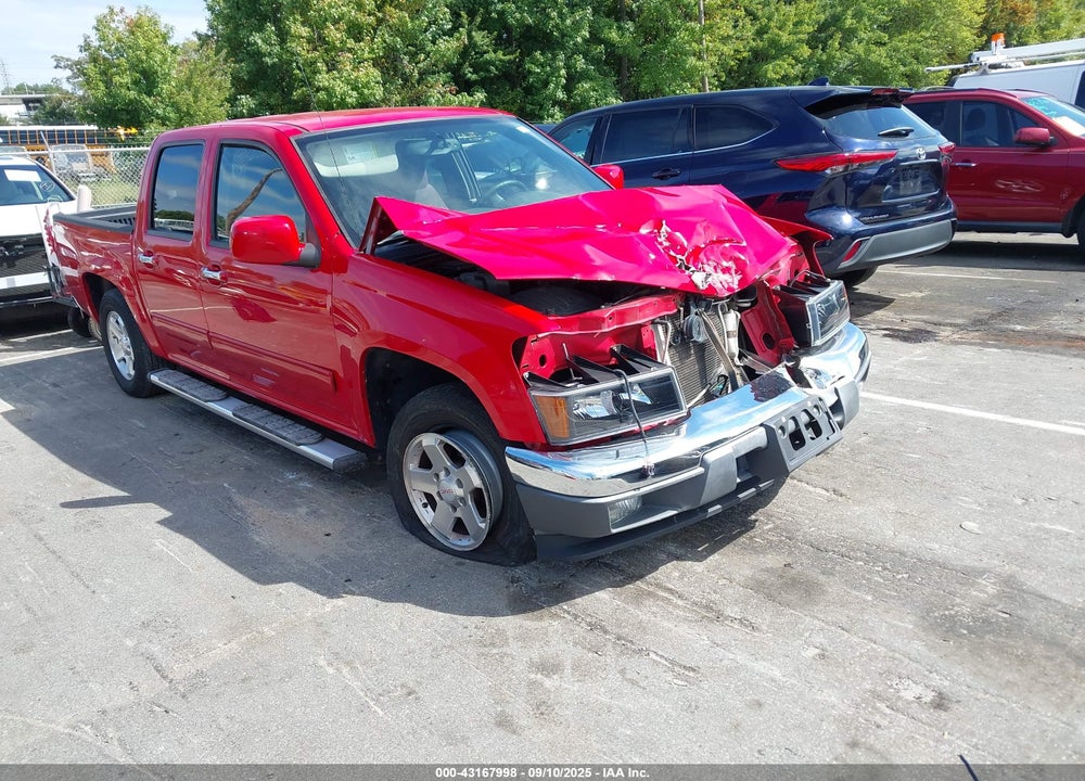 2012 GMC CANYON SLE1 VIN: 1GTD5MFE2C8134429