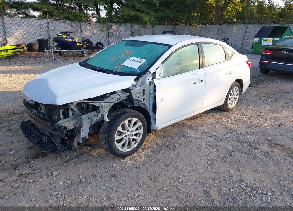 2019 NISSAN SENTRA VIN: 3N1AB7AP9KY277146