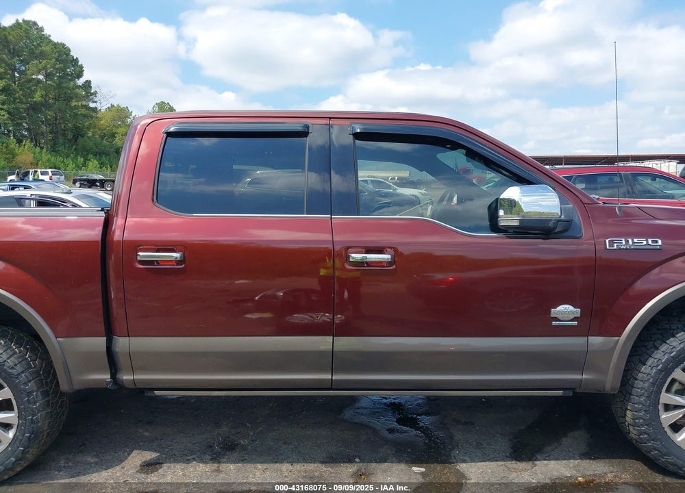 2016 FORD F-150 KING RANCH VIN: 1FTEW1EG0GFD49733
