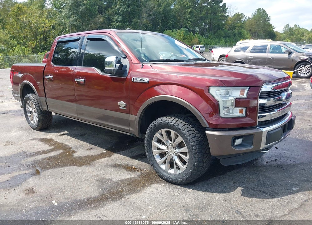2016 FORD F-150 KING RANCH VIN: 1FTEW1EG0GFD49733