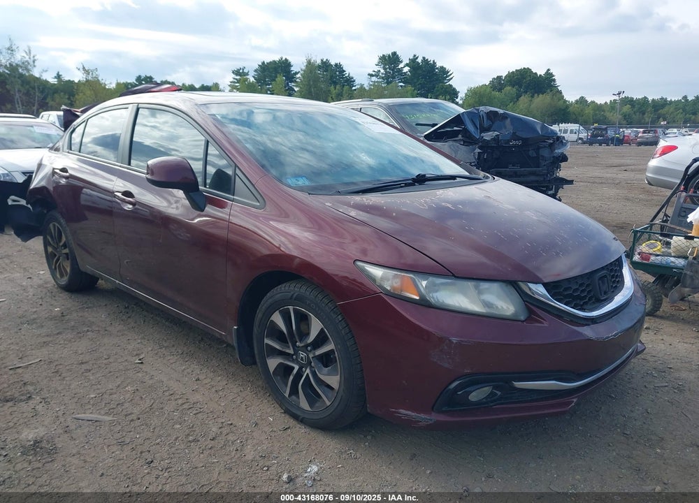 2013 HONDA CIVIC EX-L VIN: 19XFB2F9XDE267732