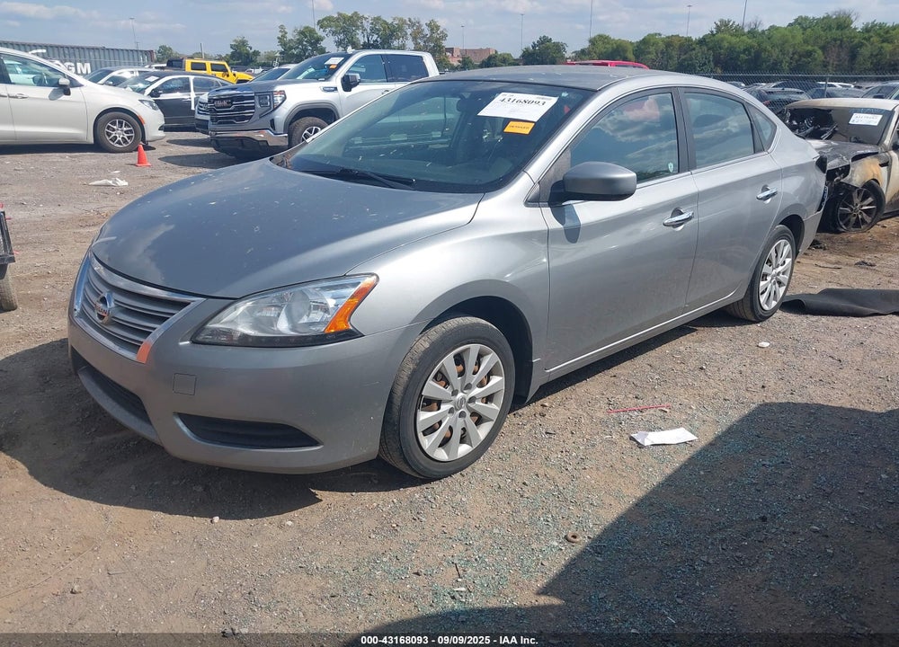 2014 NISSAN SENTRA VIN: 3N1AB7AP7EY337588