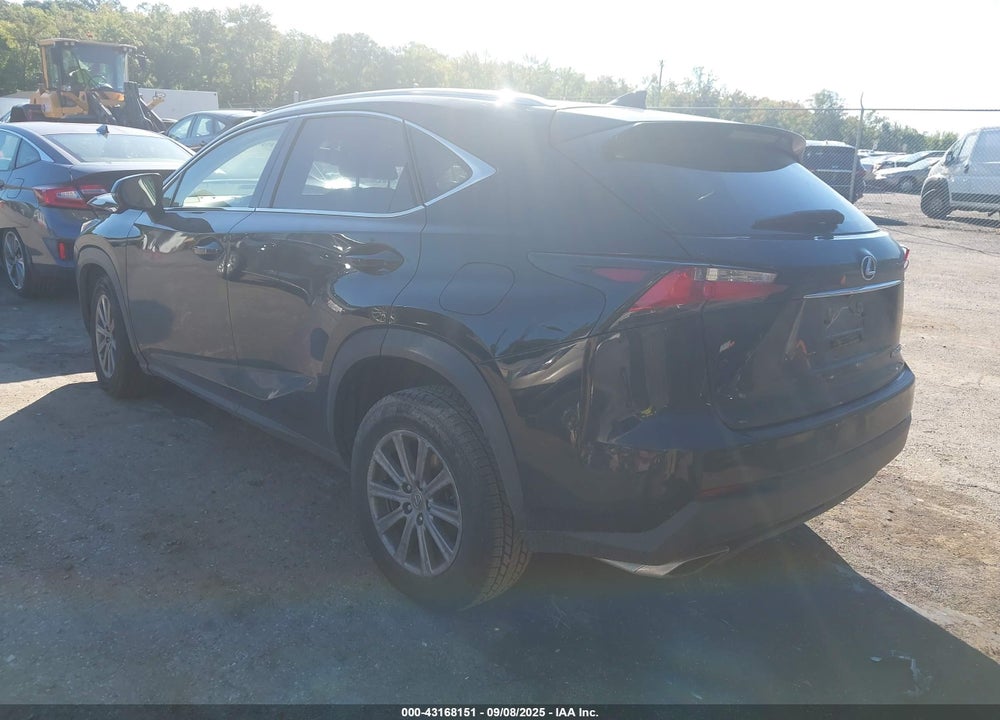 2017 LEXUS NX 200T VIN: JTJYARBZ8H2072366