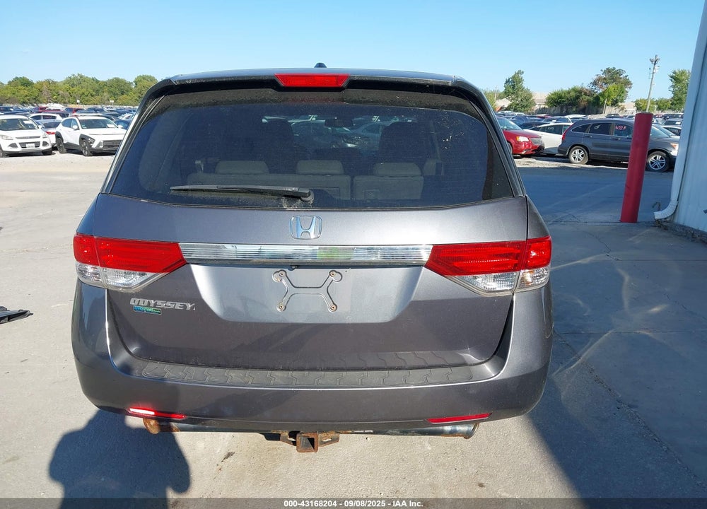 2017 HONDA ODYSSEY EX-L VIN: 5FNRL5H61HB008531