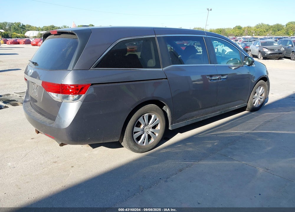 2017 HONDA ODYSSEY EX-L VIN: 5FNRL5H61HB008531