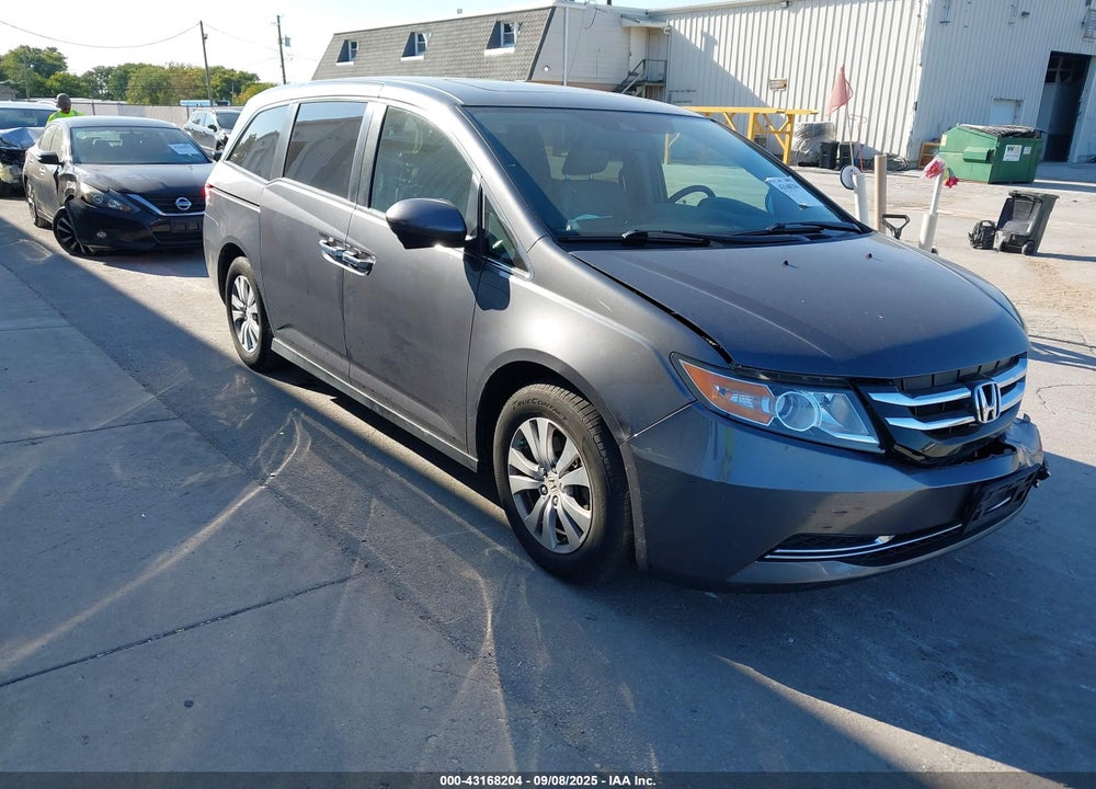 2017 HONDA ODYSSEY EX-L VIN: 5FNRL5H61HB008531