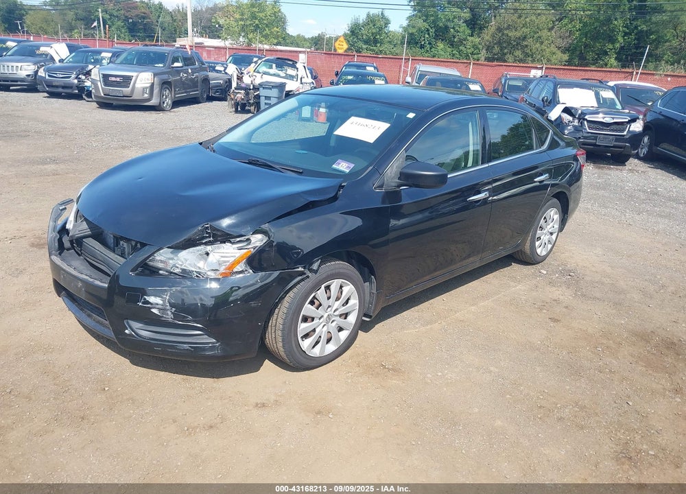 2014 NISSAN SENTRA FE+ S/FE+ SV/S/SL/SR/SV VIN: 3N1AB7AP6EY214851