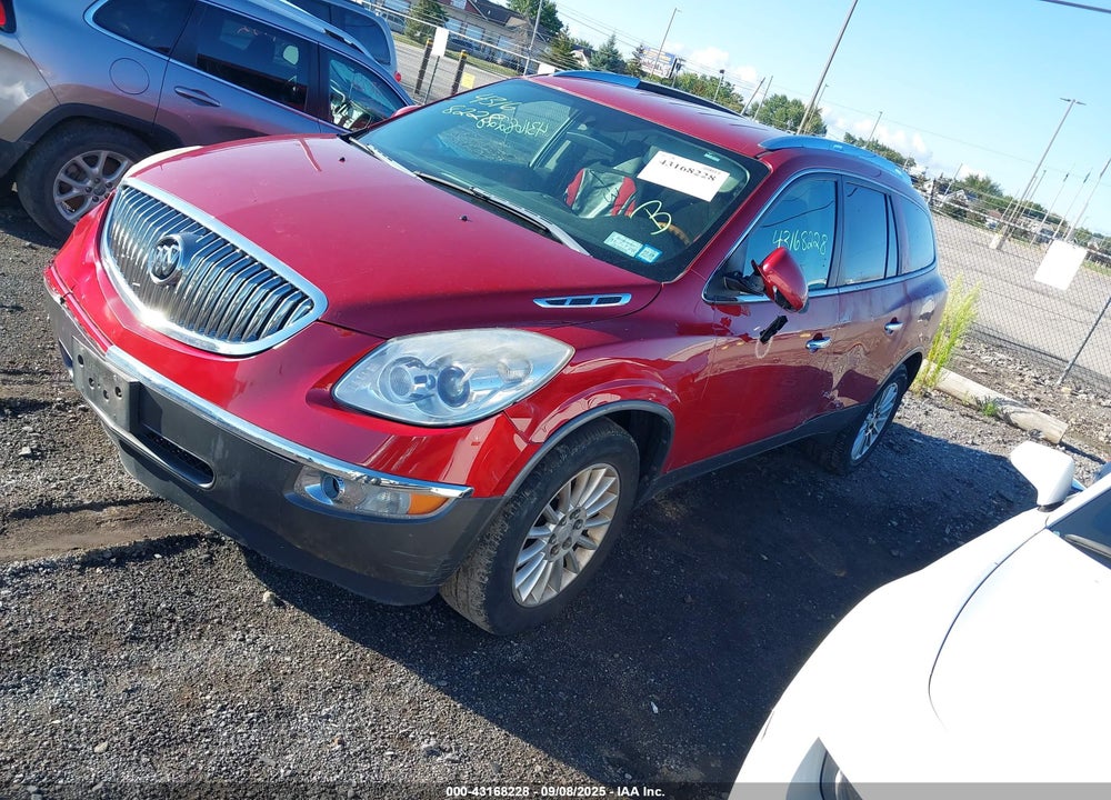 2012 BUICK ENCLAVE VIN: 5GAKRBED3CJ114483
