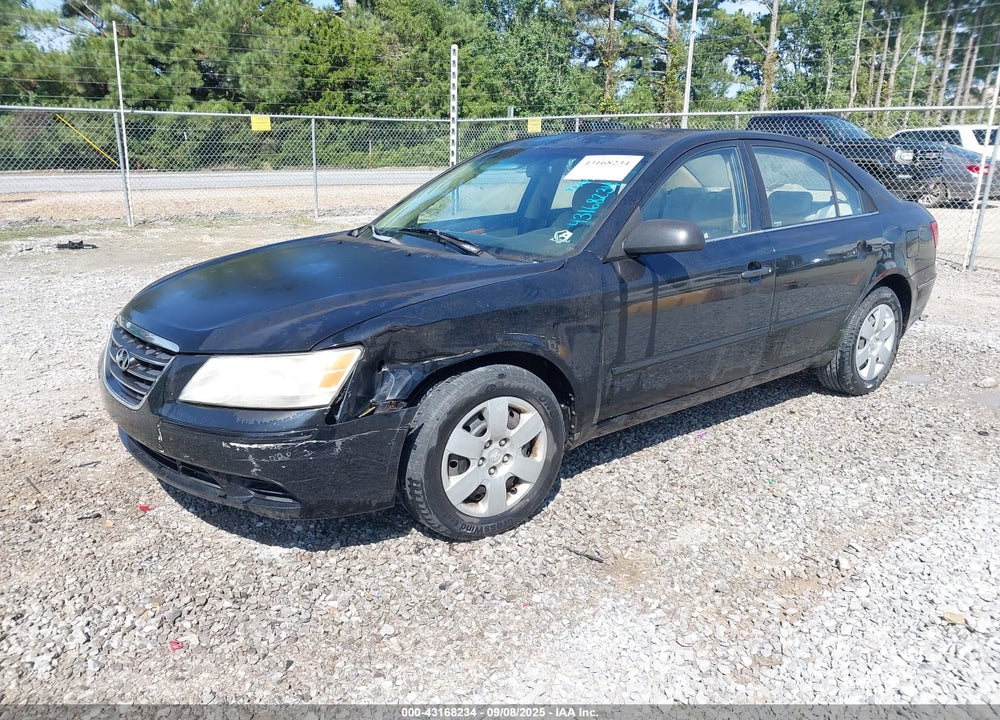 2009 HYUNDAI SONATA GLS VIN: 5NPET46C09H477971