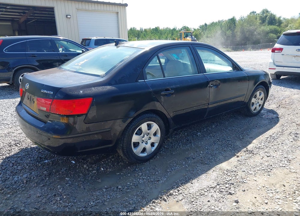2009 HYUNDAI SONATA GLS VIN: 5NPET46C09H477971