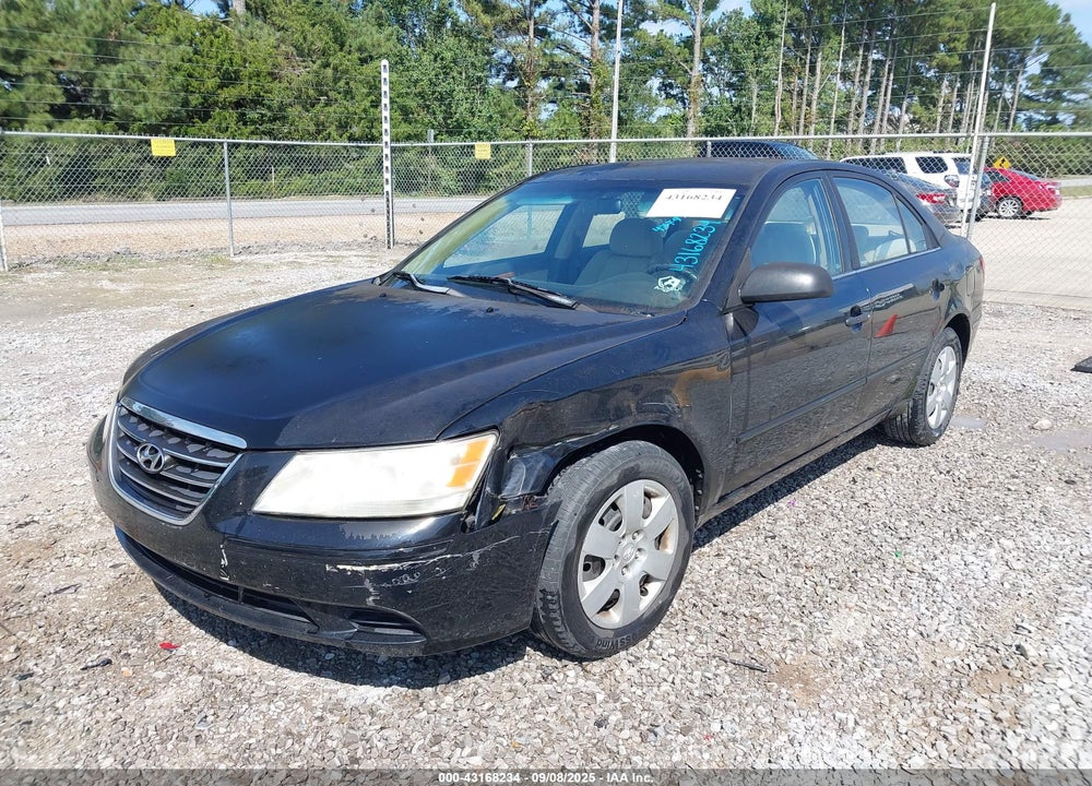 2009 HYUNDAI SONATA GLS VIN: 5NPET46C09H477971