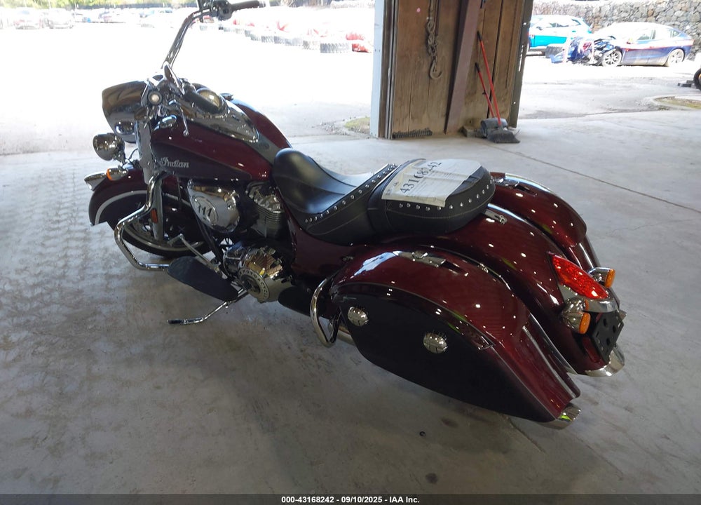 2022 INDIAN MOTORCYCLE CO. SPRINGFIELD VIN: 56KTHAAA3N3405269