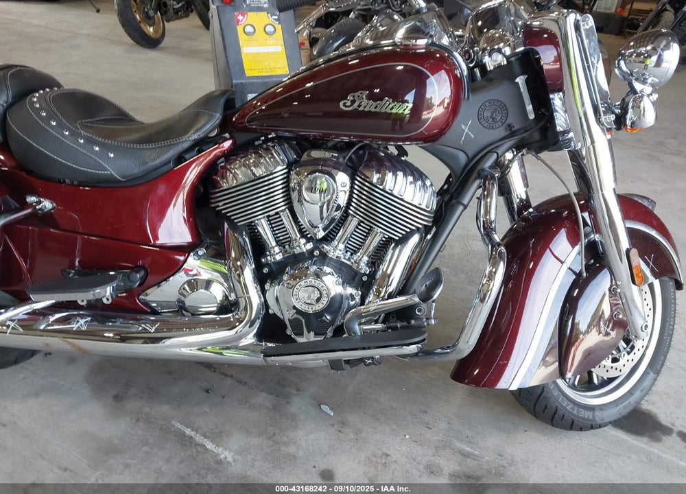 2022 INDIAN MOTORCYCLE CO. SPRINGFIELD VIN: 56KTHAAA3N3405269