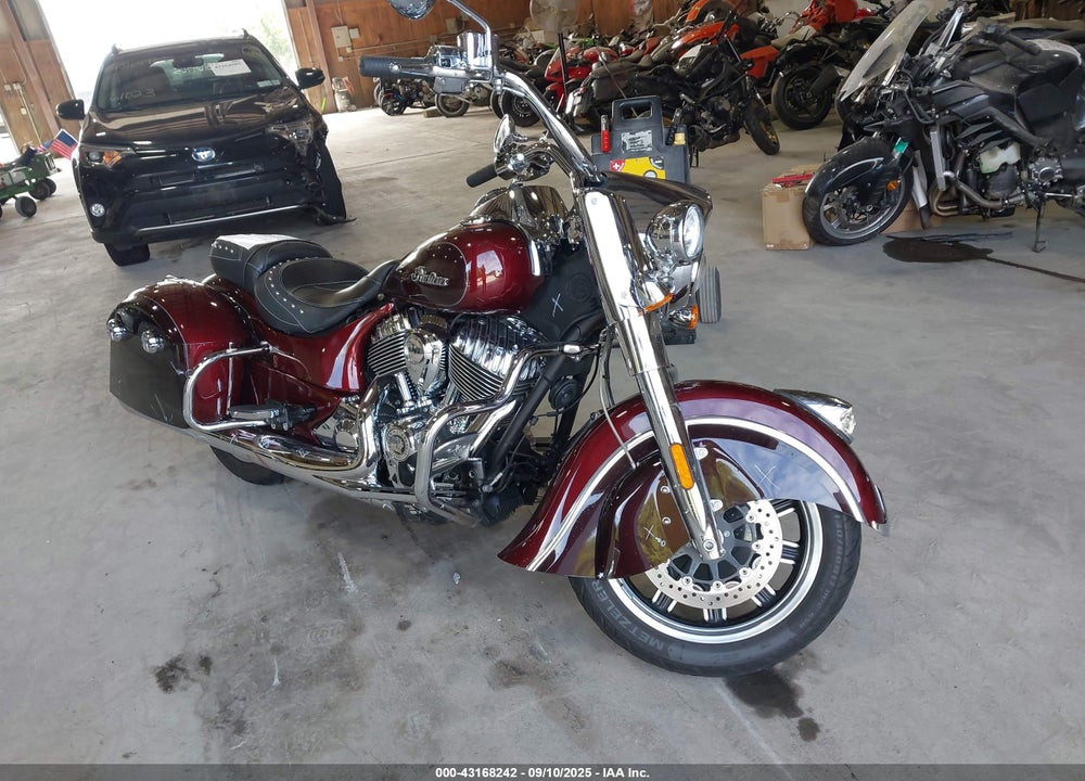 2022 INDIAN MOTORCYCLE CO. SPRINGFIELD VIN: 56KTHAAA3N3405269