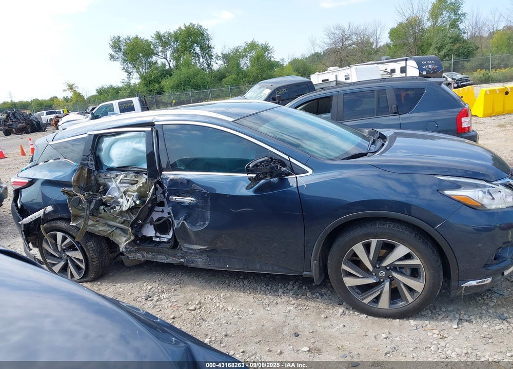 2017 NISSAN MURANO PLATINUM VIN: 5N1AZ2MH3HN152872