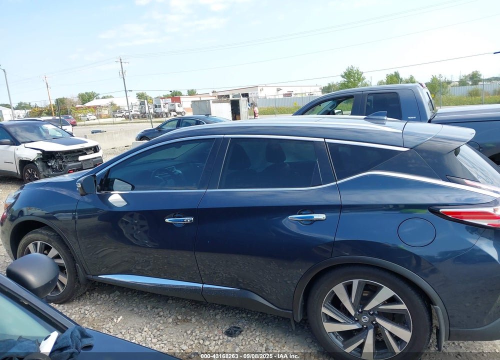 2017 NISSAN MURANO PLATINUM VIN: 5N1AZ2MH3HN152872