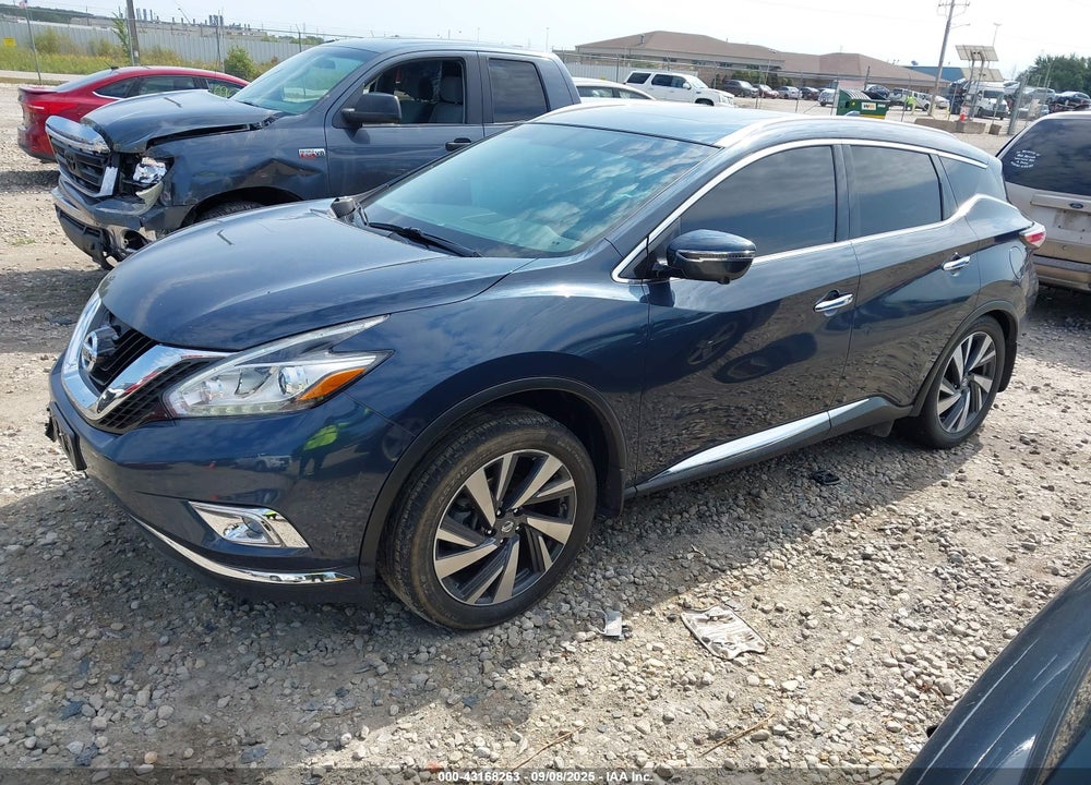2017 NISSAN MURANO PLATINUM VIN: 5N1AZ2MH3HN152872